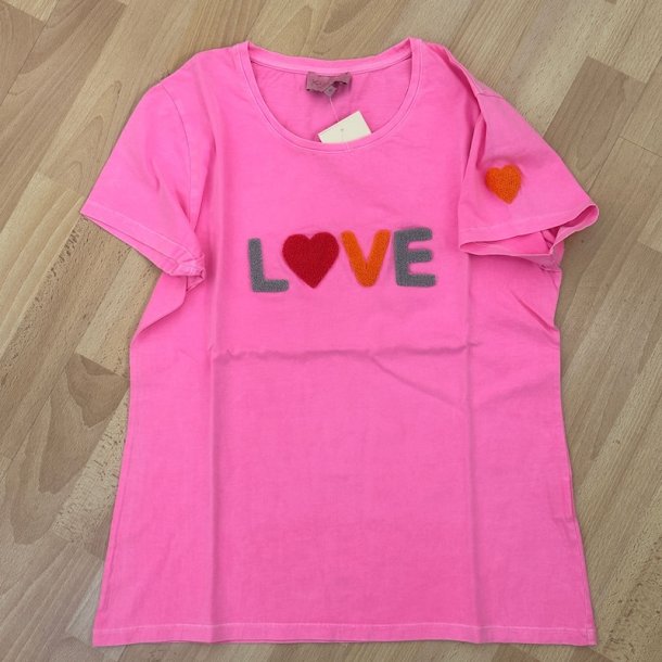 Love t-shirt, Pink/multi