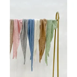 BCDell strikket mini scarf, Berry