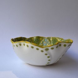 Ramekin, Lime/gul