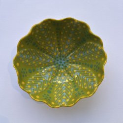 Ramekin, Lime/gul